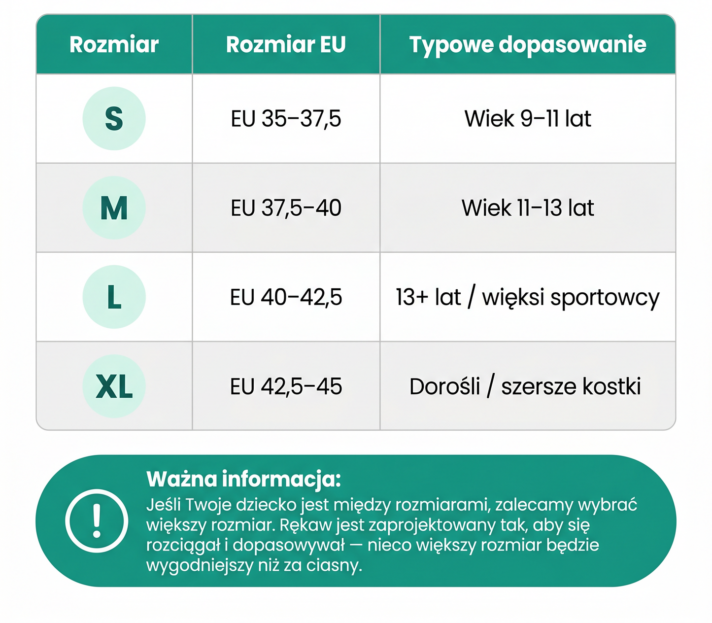 RecoverX – Młodzieżowa opaska stabilizująca na piętę i płytkę wzrostową